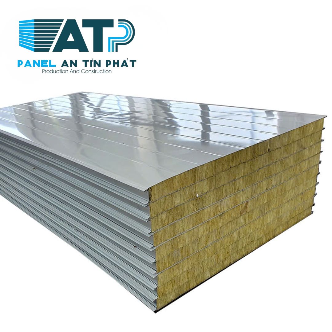 Tấm panel Rockwool cách âm, chống cháy
