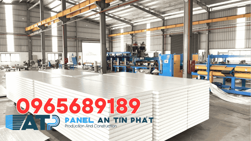 Sản phẩm tấm panel EPS cách nhiệt An Tín Phát với lõi xốp EPS