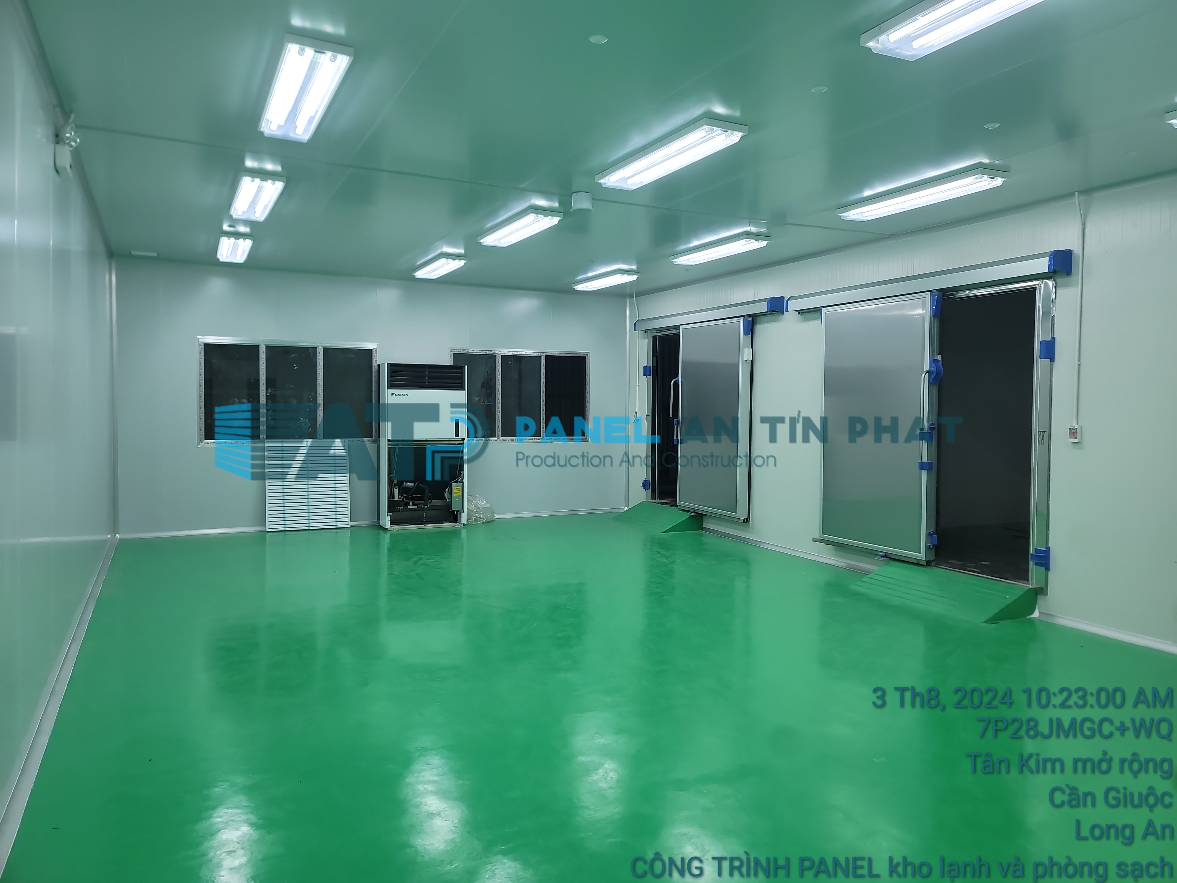 Kho lạnh được làm từ panel EPS
