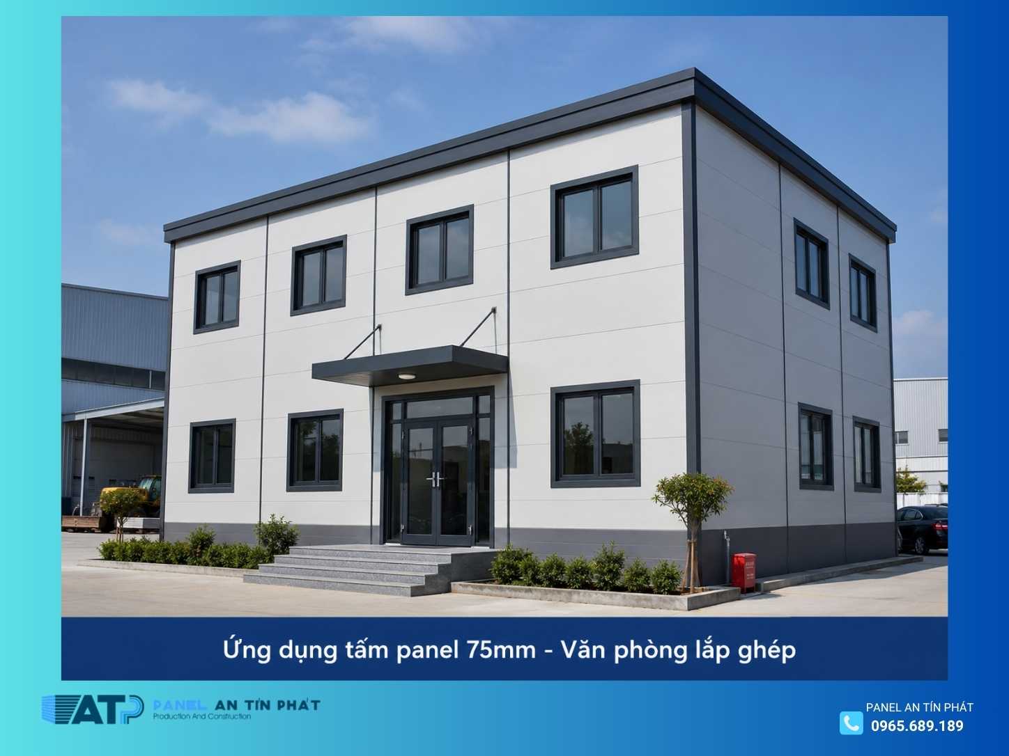 Ứng dụng tấm panel 50mm vào nhà lắp ghép