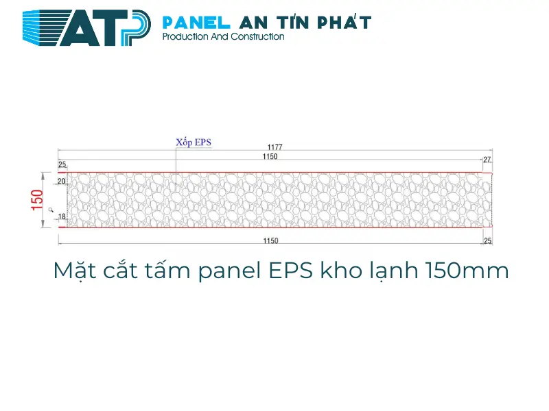 tấm panel EPS kho lạnh kho mát tấm panel EPS kho lạnh kho mát