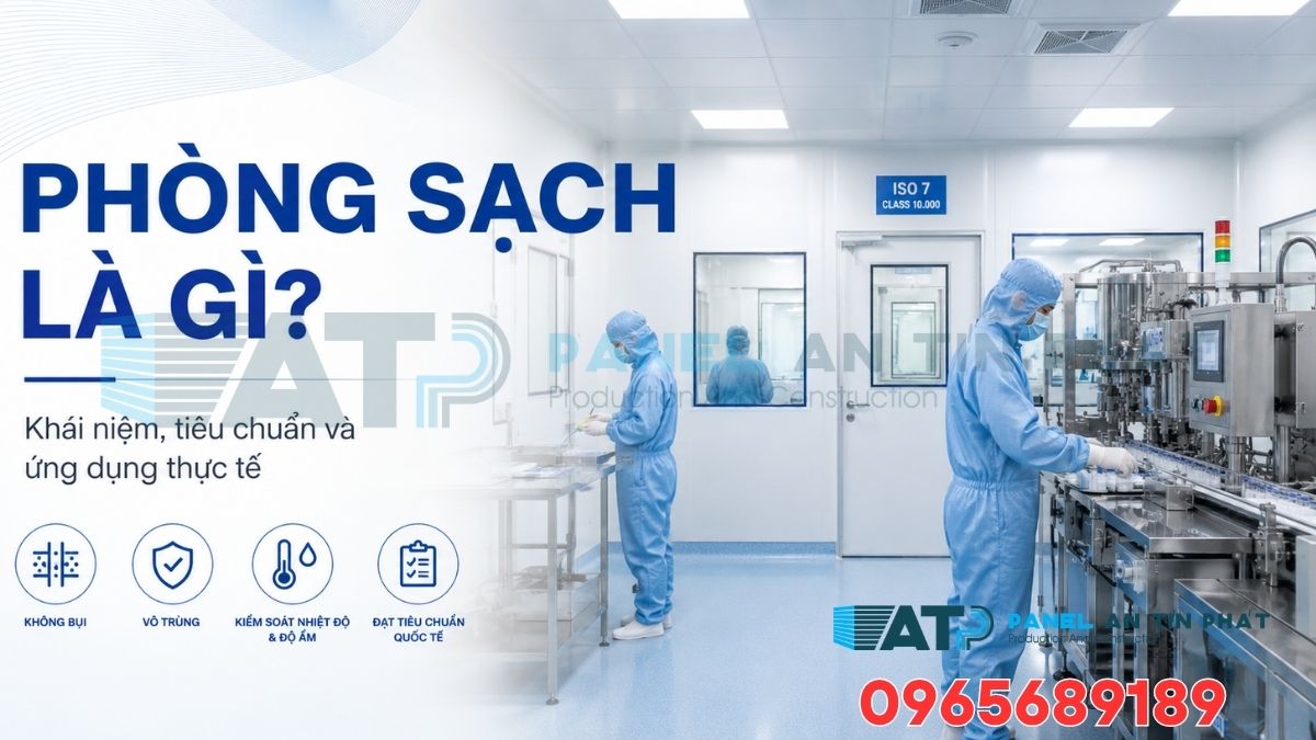 Tìm hiểu phòng sạch GMP là gì và các hạng mục vách, trần, cửa, phụ kiện cần có Tìm hiểu phòng sạch GMP là gì và các hạng mục vách, trần, cửa, phụ kiện cần có
