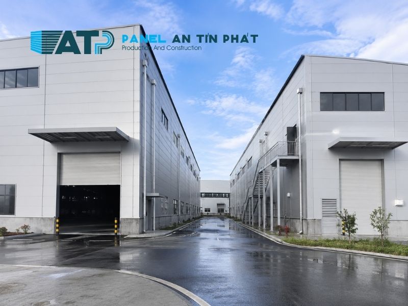 Panel chống cháy được sử dụng cho nhà xưởng