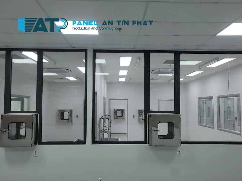 phòng lab bằng panel