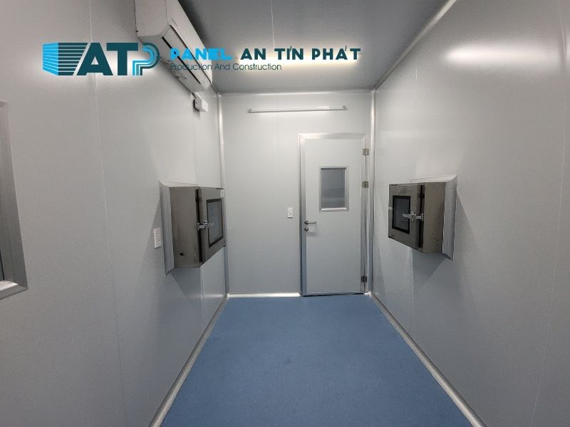 Ứng dụng tấm panel cách nhiệt làm phòng sạch