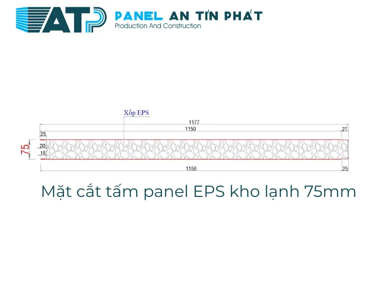 panel EPS cách nhiệt kho lạnh panel EPS cách nhiệt kho lạnh