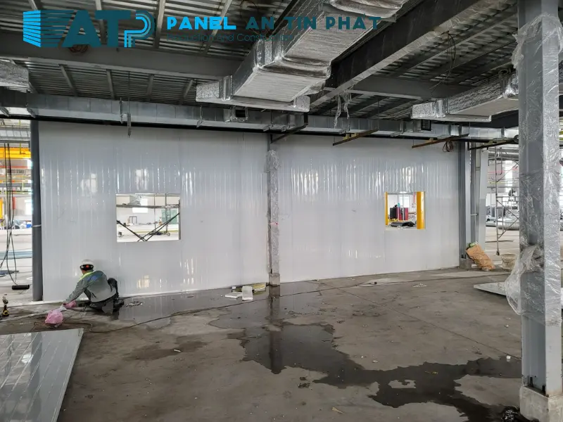 dịch vụ thi công vách panel EPS dịch vụ thi công vách panel EPS