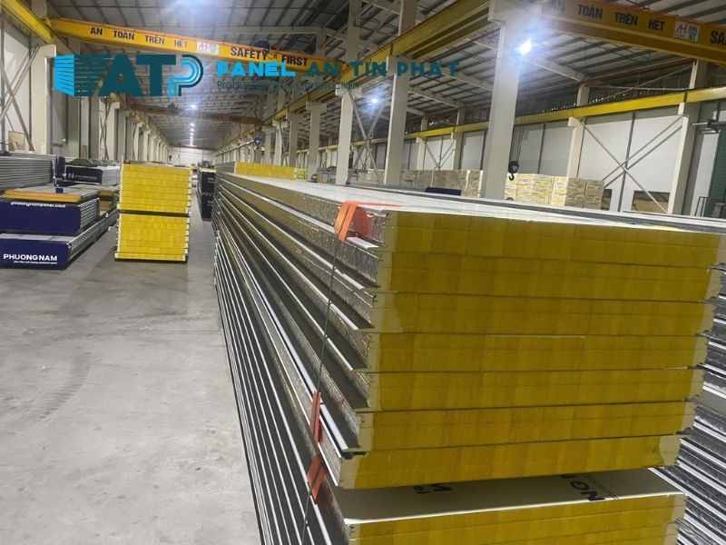 Doanh nghiệp chọn panel Rockwool 100mm