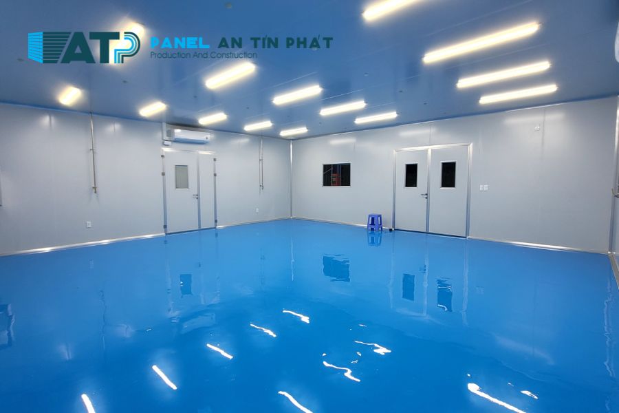 Panel EPS Làm Phòng Sạch Điện Tử Đạt Chuẩn Kiểm Định ISO