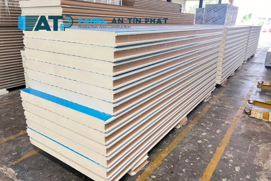 Panel PU 75mm Dùng Cho Khu Vực Cần Giữ Nhiệt Ổn Định