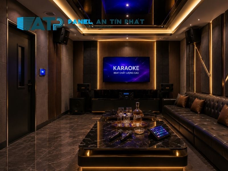 Panel Rockwool phòng karaoke