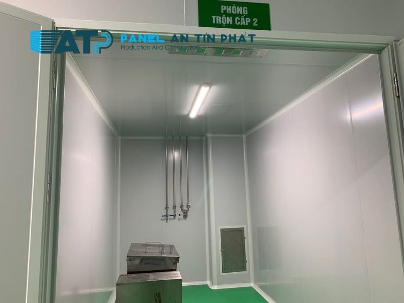 Ứng dụng tấm panel cách nhiệt làm phòng phụ trơ sạch