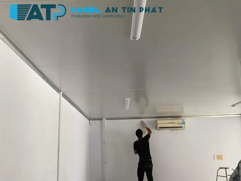 dịch vụ thi công trần panel