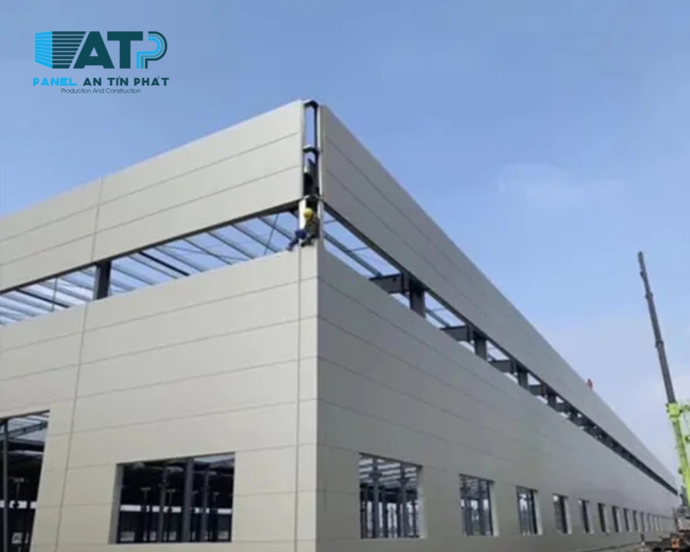 tấm ứng dụng tấm ngoài đá vân trong công trình