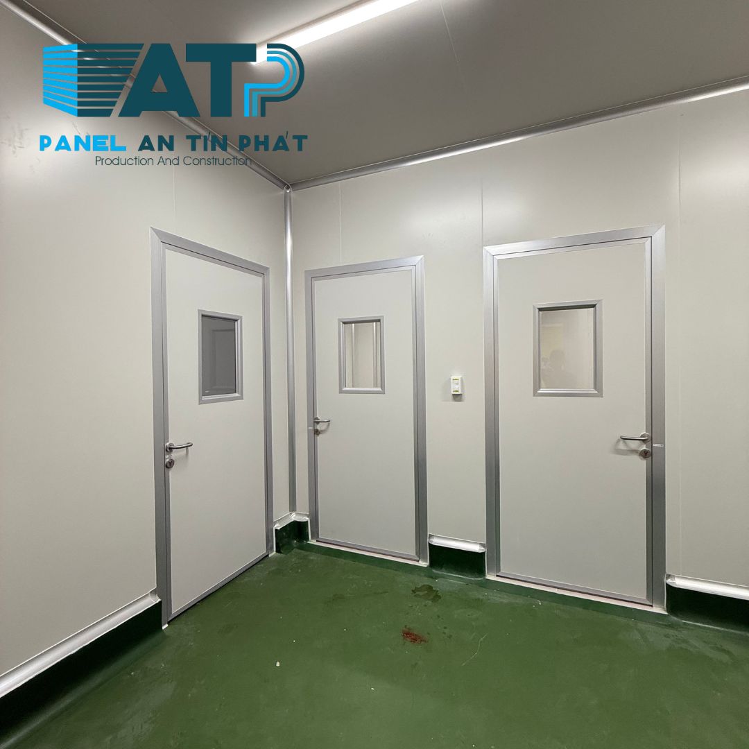 Cửa Panel 1 Cánh Mở Quay