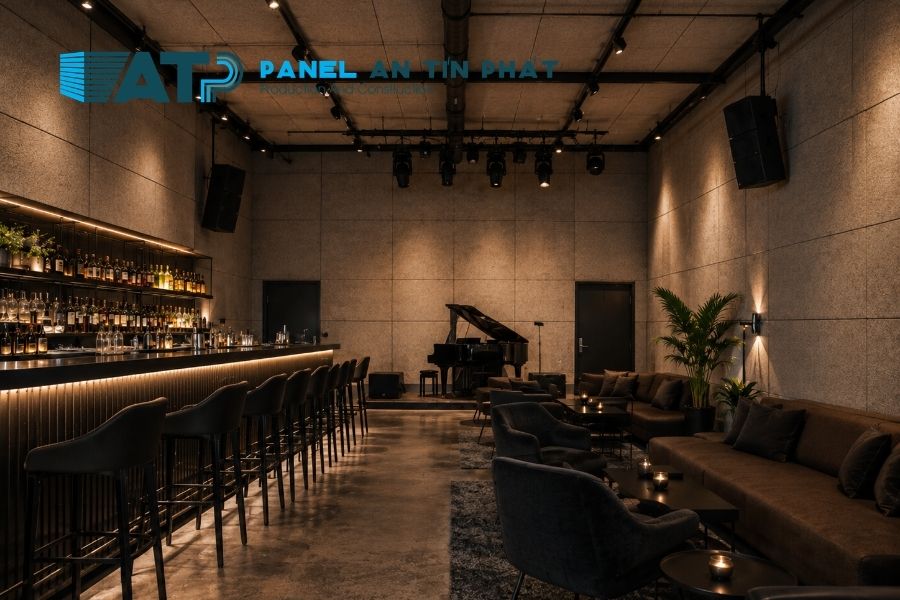 Tấm Panel Rockwool Cho Quán Bar, Vũ Trường Và Pub
