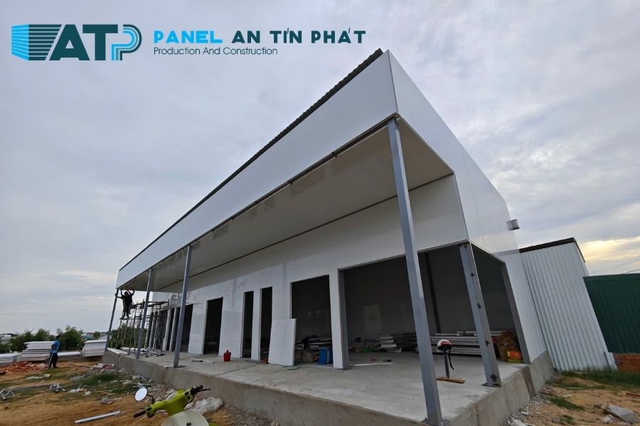 Công trình nông thủy sản Vĩnh Hải đang được thi công bởi đội ngũ An Tín Phát