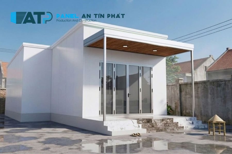Tấm Panel EPS Làm Nhà Lắp Ghép Cách Âm, Cách Nhiệt Tối Ưu