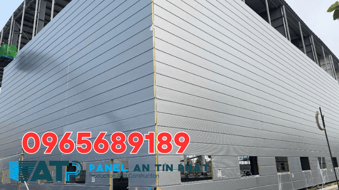  nhà xưởng sử dụng panel EPS vách ngoài An Tín Phát