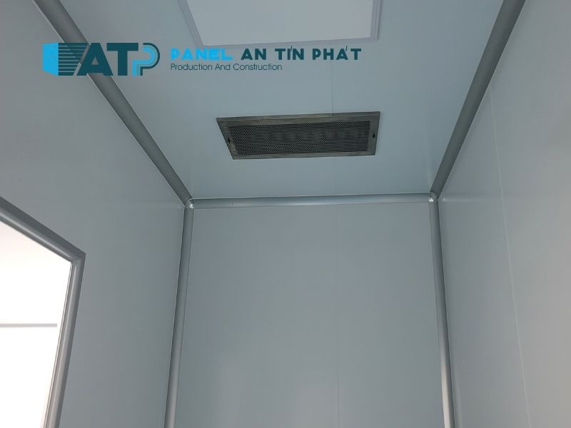 Thi công vít keo ron panel Rockwool