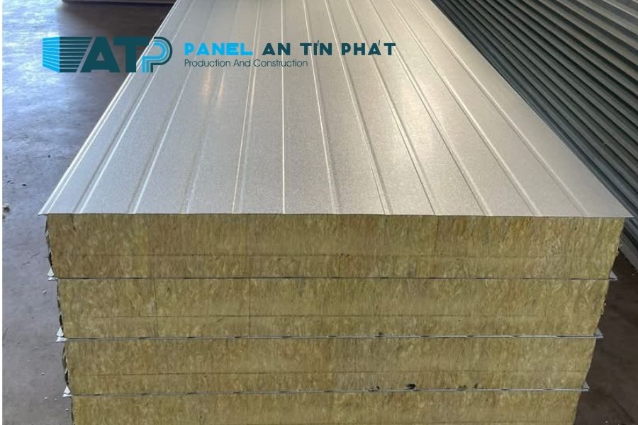 Tấm Panel Rockwool Cho Kho Hóa Chất, Dung Môi