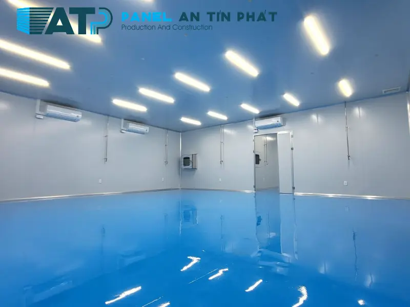 tấm panel EPS làm phòng sạch y tế tấm panel EPS làm phòng sạch y tế