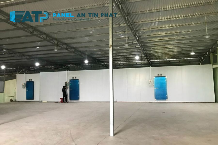 Panel EPS Làm Kho Lạnh Nông Sản Chống Ẩm Mốc, Cách Nhiệt Tốt
