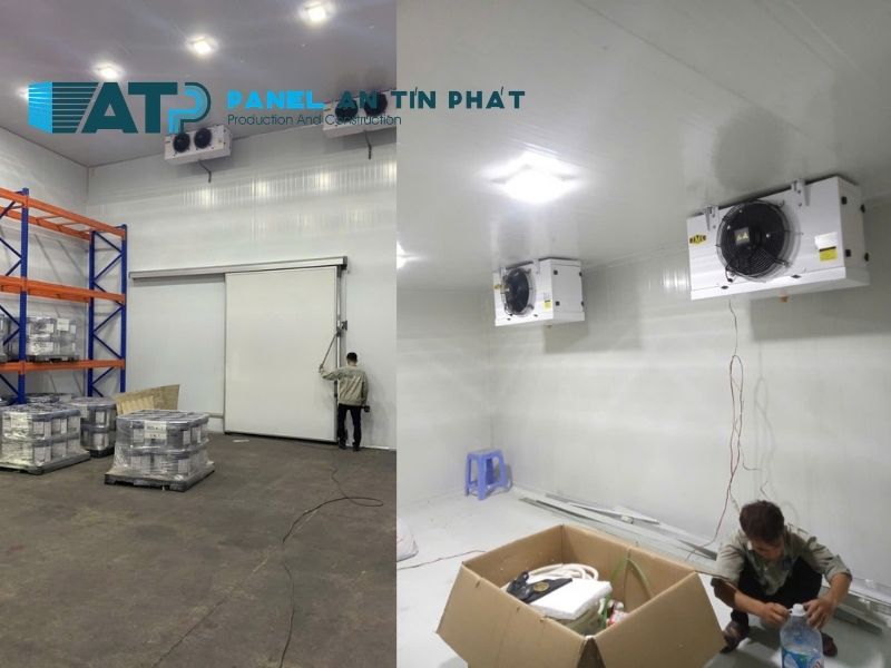 Kho hàng dùng panel chống cháy EI120
