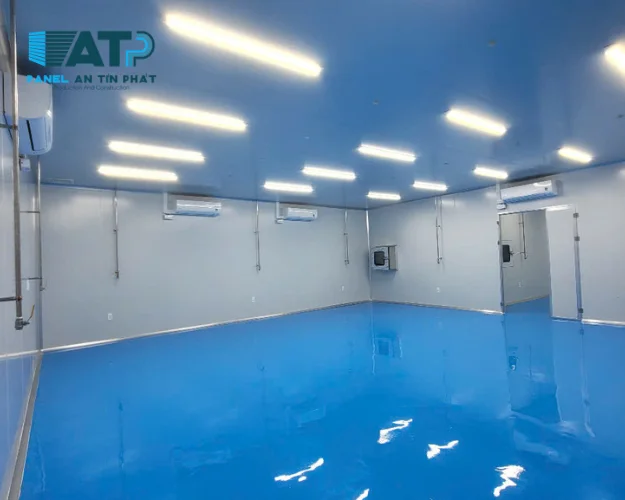 Hoàn thiện dự án nhà xưởng đạt chuẩn PCCC sử dụng 100% vách panel EPS cách nhiệt chống cháy lan.