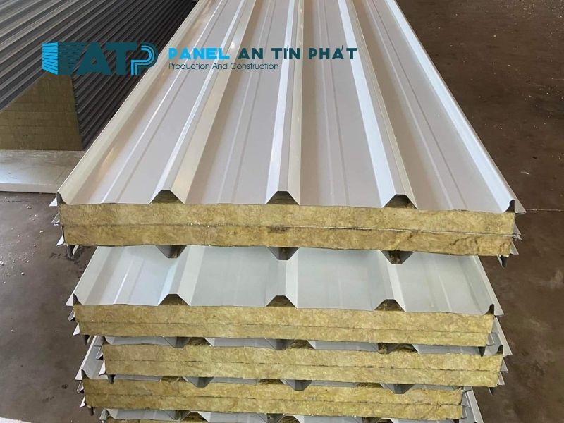 Panel Rockwool lợp mái