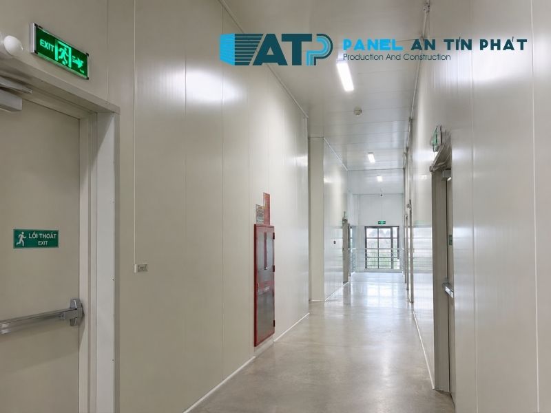 Panel chống cháy được dùng cho hành lang kỹ thuật
