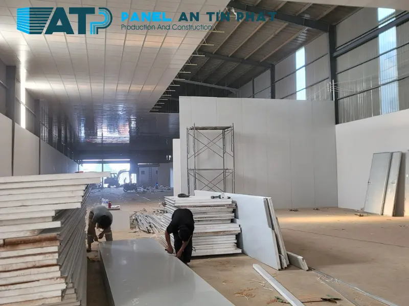 panel EPS làm nhà xưởng thực phẩm panel EPS làm nhà xưởng thực phẩm
