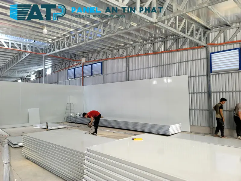 tấm panel EPS phòng sạch điện tử tấm panel EPS phòng sạch điện tử