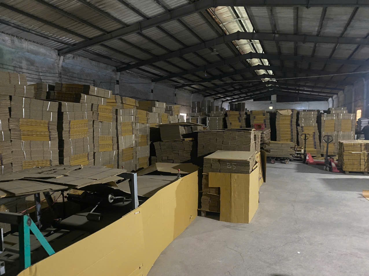 Nguy cơ cháy nhà xưởng dệt may bao bì