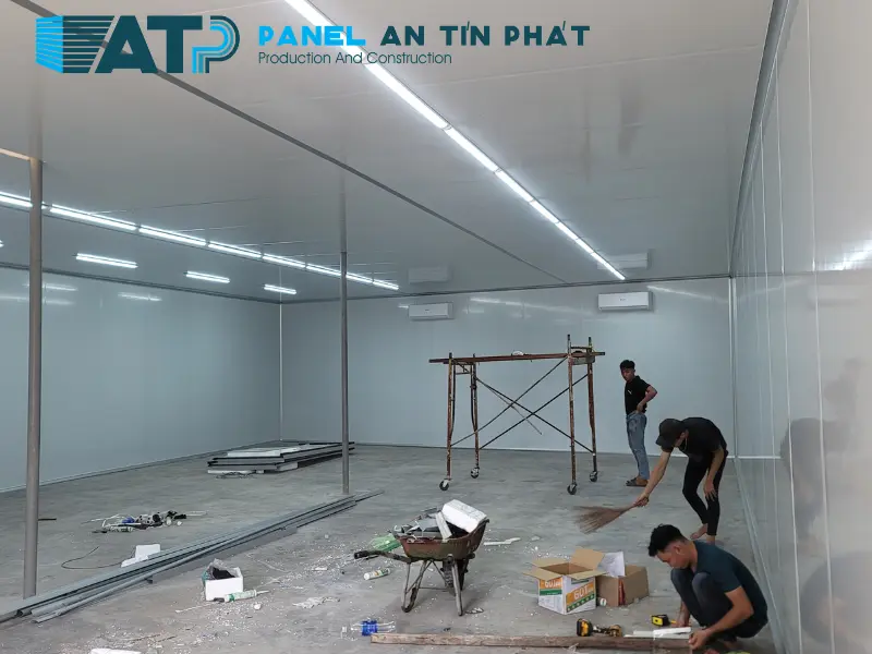 Quy trình thi công trần panel