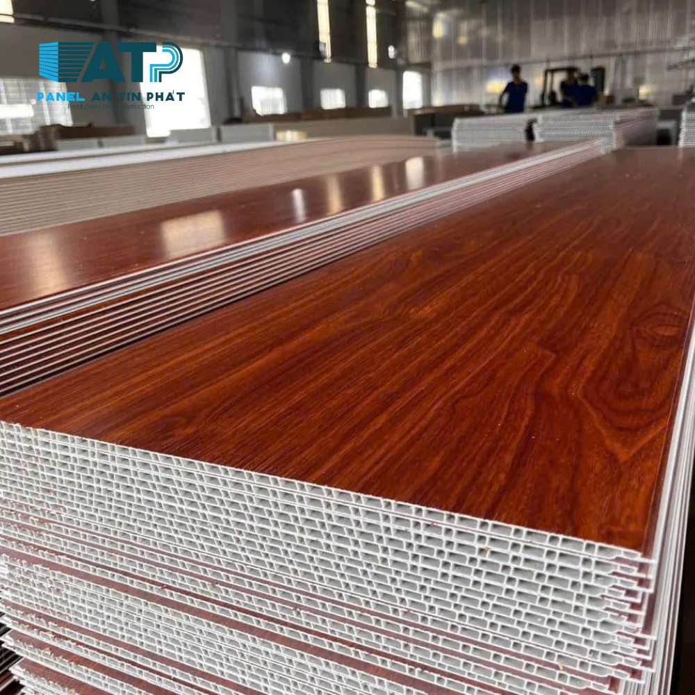 tâm nhựa ôp tường nano spc giả gỗ