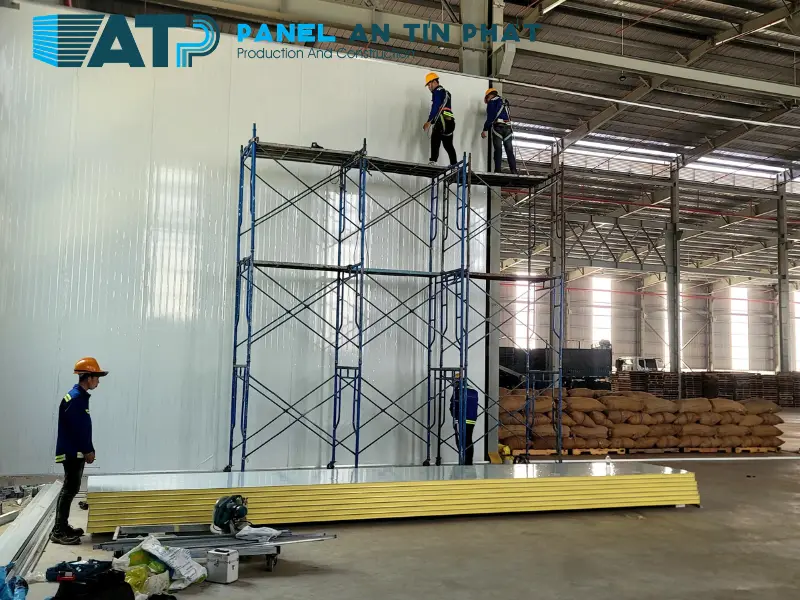 Quy trình thi công vách panel