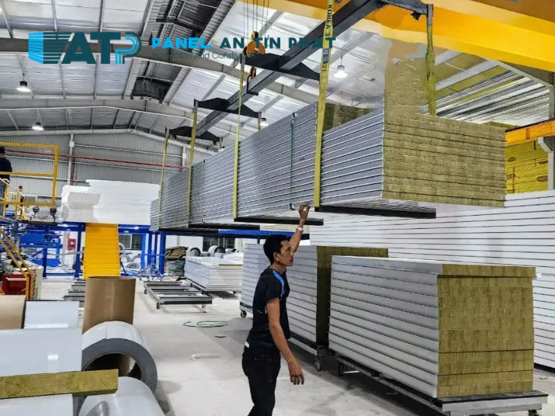 cung cấp panel Rockwool