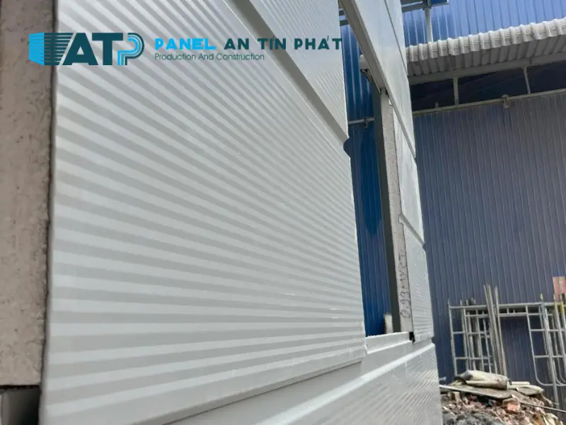 thi công vách panel