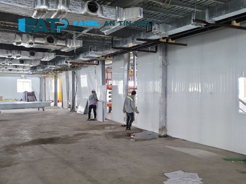 Thi công vách ngăn cháy cho nhà xưởng sản xuất
