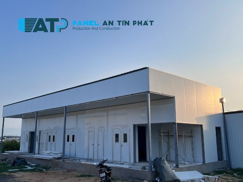 Công trình nông thủy sản Vĩnh Hải đang được thi công bởi đội ngũ An Tín Phát