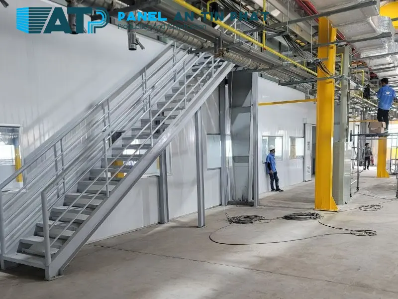 tấm panel EPS làm nhà xưởng thực phẩm tấm panel EPS làm nhà xưởng thực phẩm
