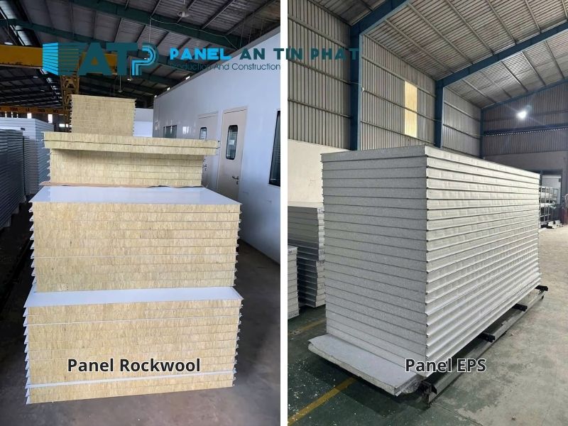 So sánh panel Rockwool và panel EPS