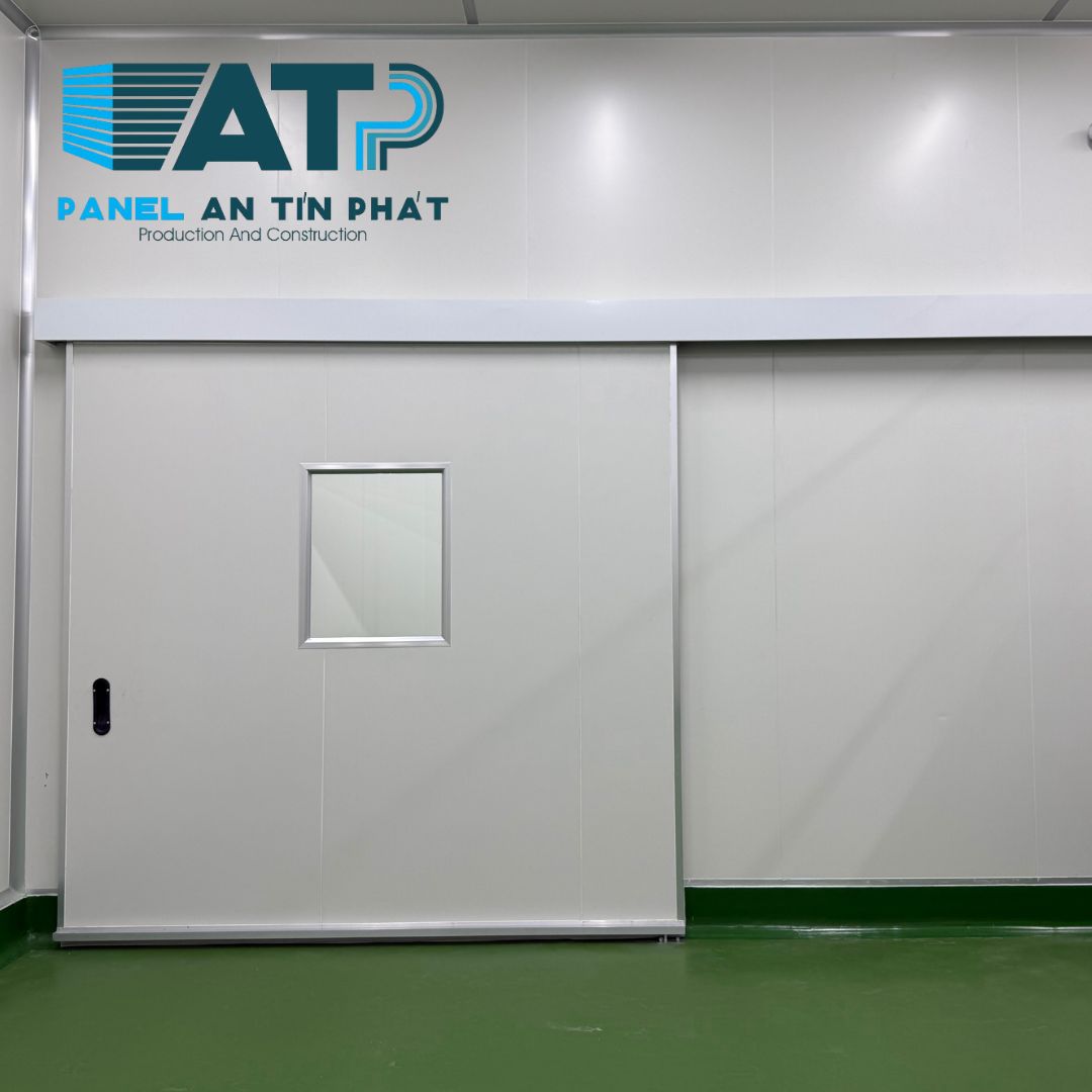 Cửa Trượt Panel Phòng Sạch