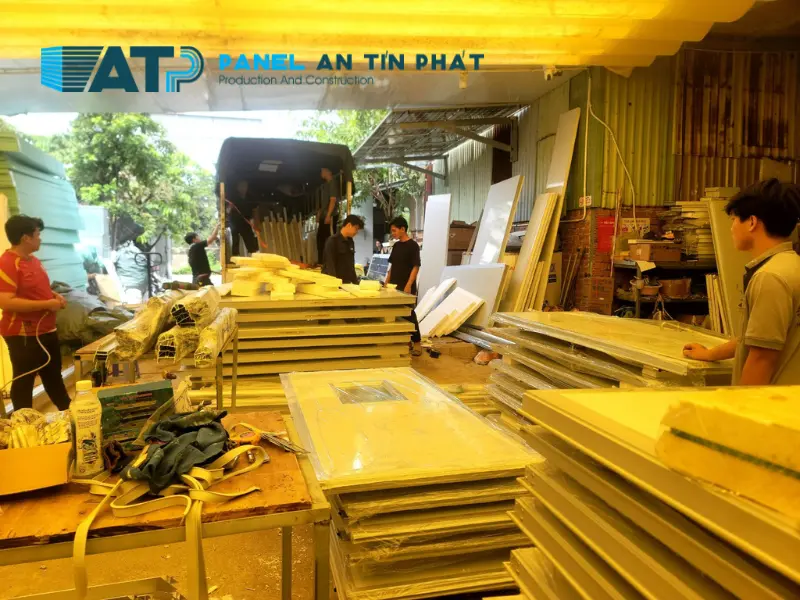 thi công cửa panel phòng sạch chuyên nghiệp
