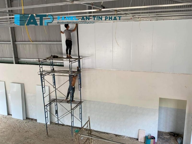 di dời vách panel sang khu vực mới