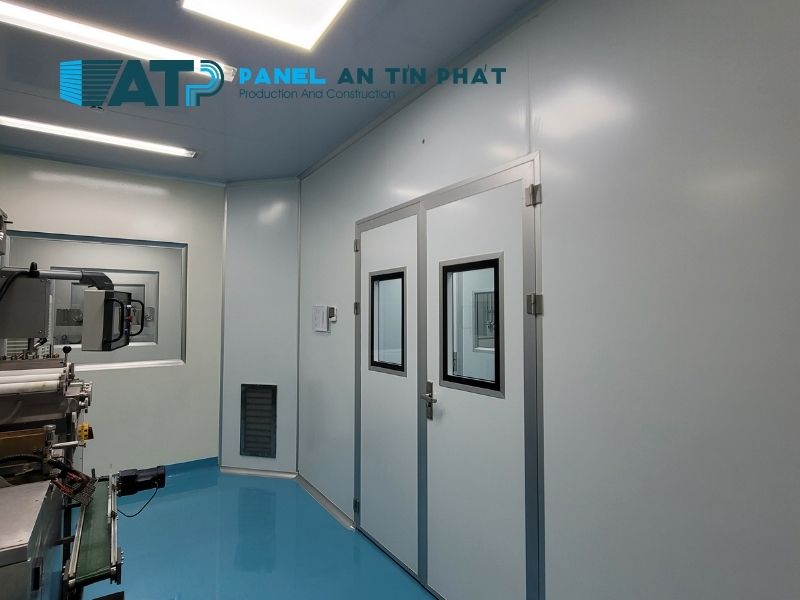 bố trí phòng kỹ thuật bằng panel