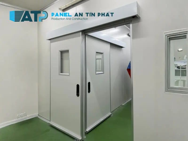 những lưu ý khi lắp cửa panel 1 cánh trượt