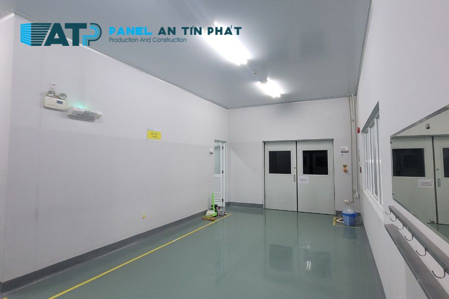Tấm Panel EPS Làm Phòng Sạch Thí Nghiệm Kháng Khuẩn Tối Ưu
