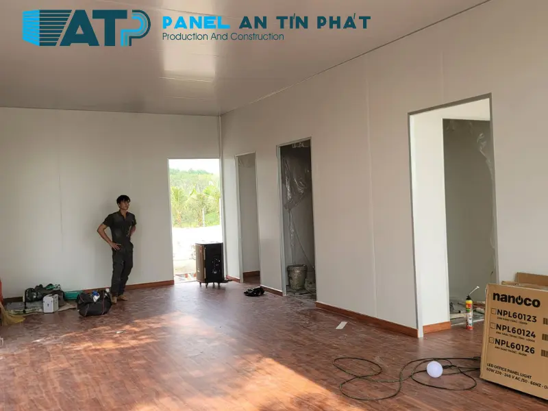 tấm panel EPS nhà lắp ghép